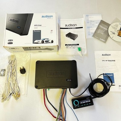 Audison AP8.9bit DSP built-in 8ch amplifier + DRC MP set will be exhibited.
