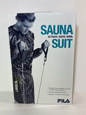 FILA Sauna Suit Unisex Size L/XL ~ Lightweight Oversized Durable ~ NIB