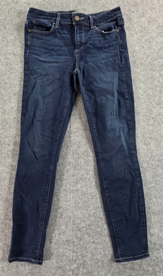 PAIGE Verdugo Ankle Jeans Womens 29 Dark Blue Skinny Stretch Denim