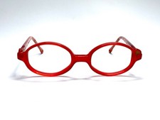 Hello Kitty Eyewear Oval Red Pink Youth Glasses HE AA037 C45 41 18 120