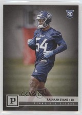 2018 Panini Rookies Rashaan Evans #340 0ao8