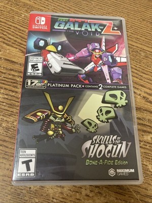 Galak-Z: The Void/ Skulls of the Shogun Bone-A Fide PlatinumPack Nintendo Switch
