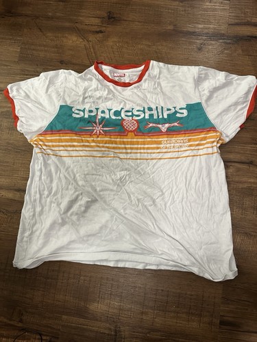 Disney Shirt Erwachsene XL weiß Guardians Of The Galaxy Cosmic Rewind Epcot Herren