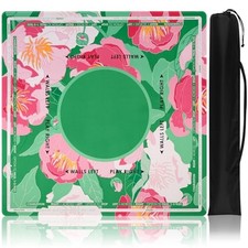 Mahjong Mat for Table - 31.5 x 31.5 x 0.08 Inch, Anti-Slip Noise Reduction Wa...