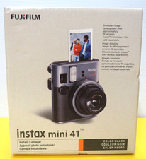 Fujifilm Instax Mini 41 Instant Camera Black - Brand New Free Shipping