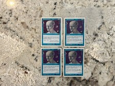 Mtg Memory Lapse x4 - Magic the Gathering Memory Lapse Playset LP-Played
