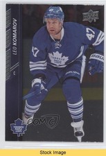 2015-16 Upper Deck Silver Foil Board Leo Komarov #174 READ 0th7