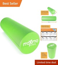 High Density Foam Roller - Ultimate Muscle Recovery  Self-Massage Tool in Green