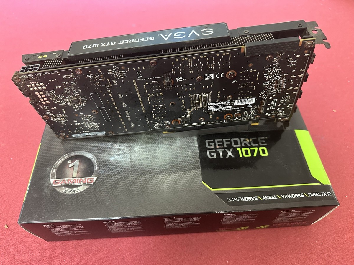 Buy EVGA GeForce GTX 1070 SC GAMING Black Edition 8GB GDDR5