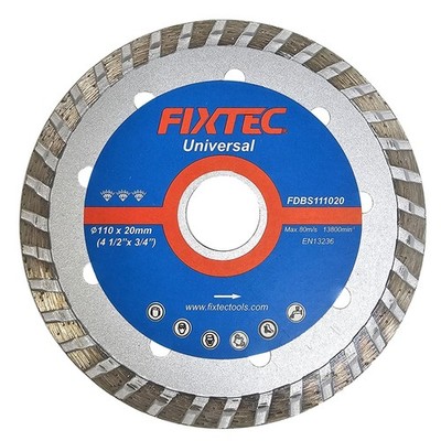 DIAMANTTRENNSCHEIBE TURBO 110 X 20 MM (BETON, ZIEGEL, MARMOR)