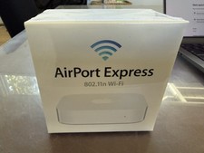 Apple AirPort Express 802.11n Wi-Fi Base Station Model A1392 MC414LL/A SEALED 