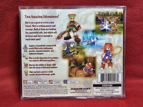 Threads of Fate PS1 PlayStation 1 + Tarjeta Reg - Completa en caja original - Imagen 2 de 11