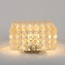 Vintage Deckenlampe Erco 4214 von Aloys Gangkofner, 1970er, transparent