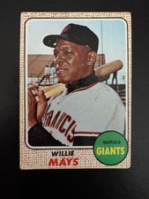 1968 Topps - Willie Mays #50 Lower grade card