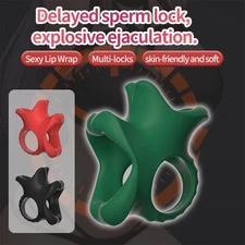 Penis Delay Ring Super Strong Stretchy Stay Harder Penis Stretcher Ring for Male