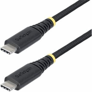 Startech 2M 6,6Ft USB-C Ladekabel 240W PD EPR Dual-Layer Silikon/Geflochten J
