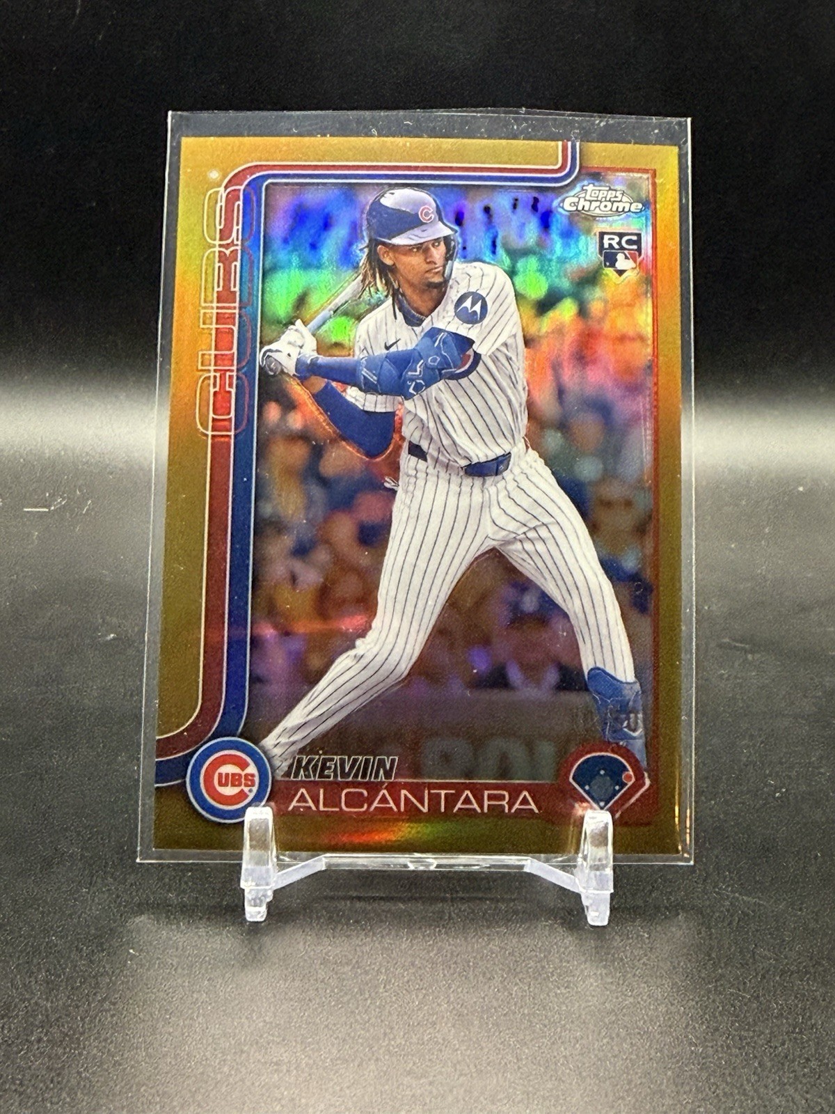 2025 Topps Chrome - Kevin Alcantara #173 Gold Refractor 10/50 (RC) ⚾️💥⚾️💥