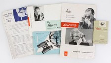 Lot of 6 Leica Vintage Literature