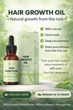 Organic Rosemary Hair Growth Oil, Hair Growth  scalp treatment