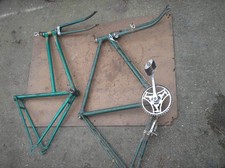 Raleigh BSA Golden deluxe vintage bicycle bike cycle frames + forks x2 JOB LOT