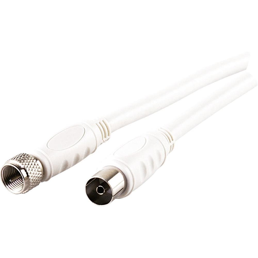 Schwaiger SAT Antennen Adapterkabel 15 m wei koaxialkabel Satellitenkabel 2390₽