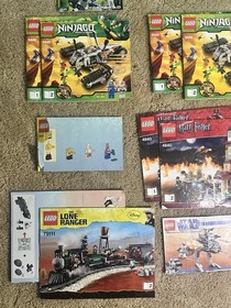 LEGO Illustrated Instruction Manuals Lot Hero Factory Ninjago Star Wars and more