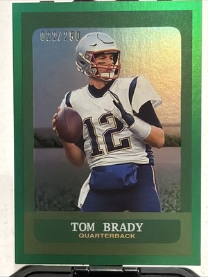 2023 Topps Composite Heritage Tom Brady Green Rainbow Foilboard