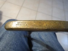 1940's Bullseye Early Patent Pending John Reuter,Jr. Putter