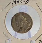 1960-D Denver Mint Silver Washington Quarter Coin 90% Silver