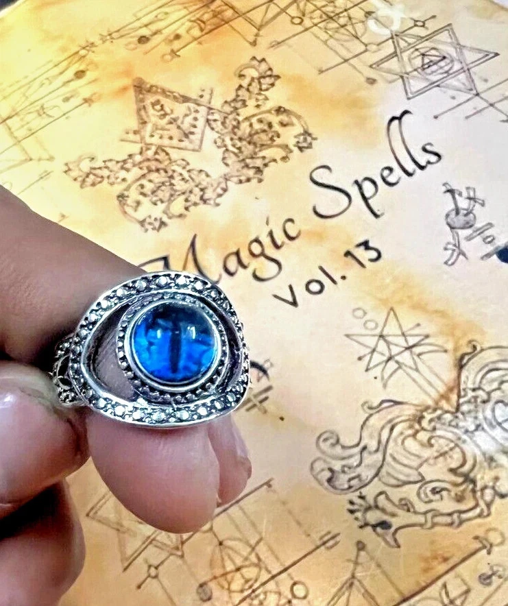 Vampire Djinn Ring – Soul Transformation Talisman of Occult Magick