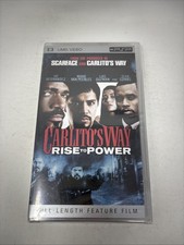 Sony PSP UMD Video Carlito  s Way Rise To Power Full Length Feature Film New