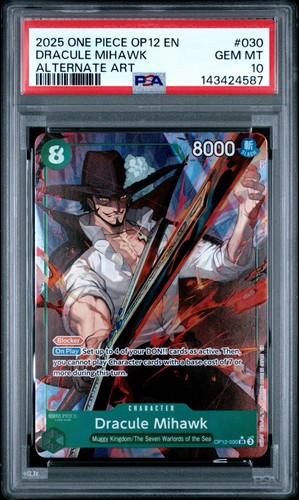 2025 Dracule Mihawk [Alternate Art] #OP12-030