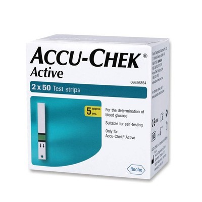 Blood Glucose Test Strips, 100 Count (50x2) - Accurate Diabetes Monitoring