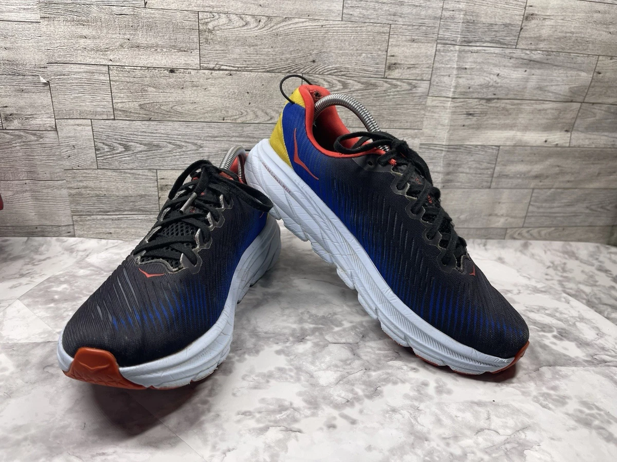 HOKA Rincon 3 Black Dazzling Blue for sale | eBay