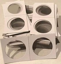 Guardhouse Standard 2" x 2" Large Dollar Paper Coin Flip 100 Pack