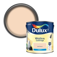 Dulux Matt Smooth  Creamy Emulsion Walls  Ceilings Paint 2.5L Colours