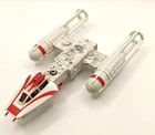 Star Wars 1979 Vintage Y-Wing DIE CAST Ship Complete w/ Red Bomb Kenner