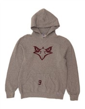 RUSSELL ATHLETIC Herren Graphic Hoodie Pullover Medium Grau Polyester AT04