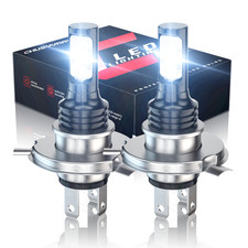 Pair 9003 H4 Led Headlight Bulbs Kit Hilow Beam Super Bright White 6000k