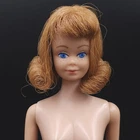 Vintage 1960s Midge Barbie Doll Red Flip Hair Freckles Collectible Mattel Read