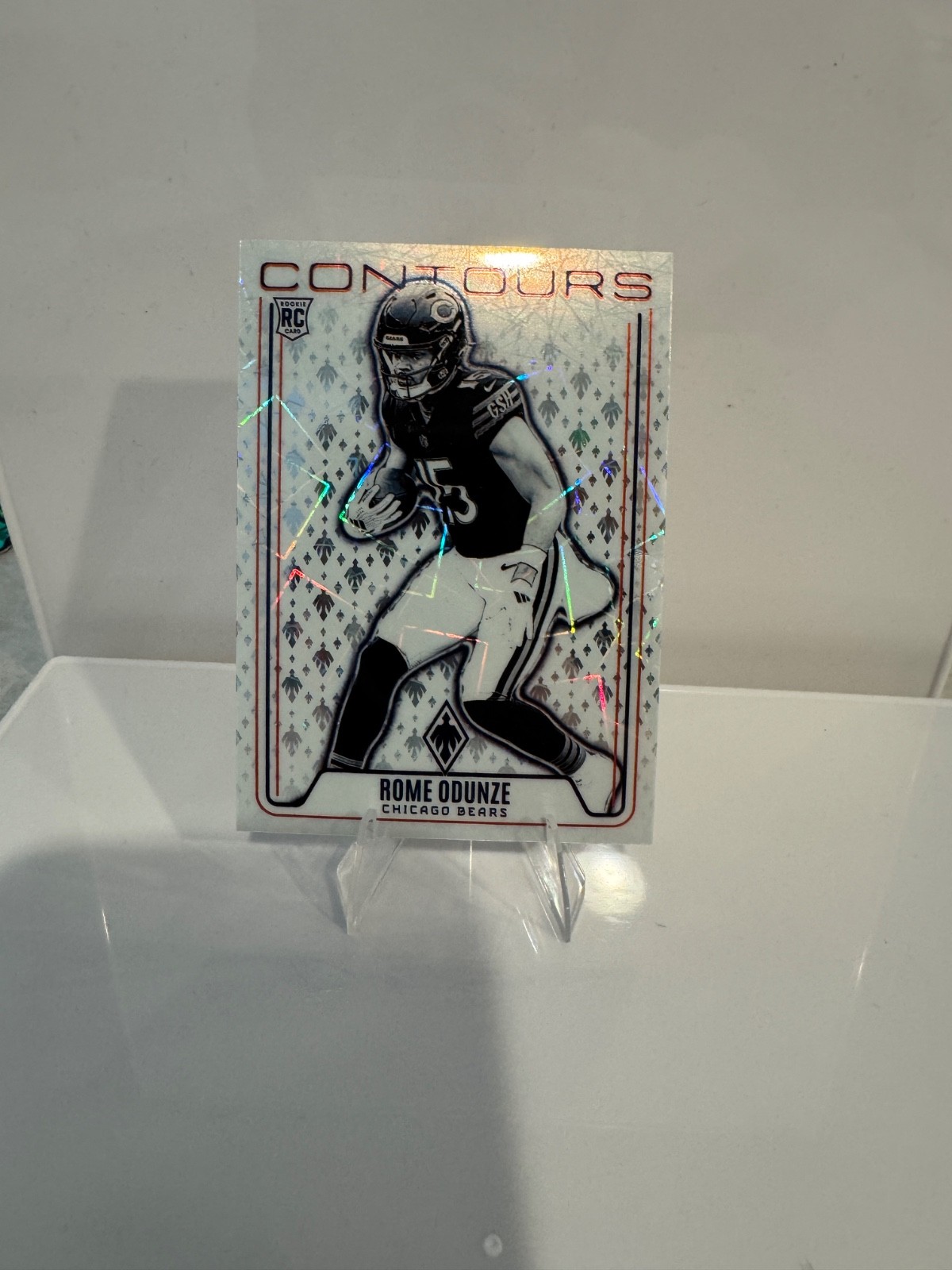 2024 Panini Phoenix - Contours Rome Odunze #CON-ROE Lazer (RC)
