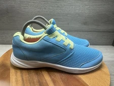 Vionic Agile Maeve Mesh Gored Lace Up Low Top Sneaker Shoes Ocean Women's Size 8