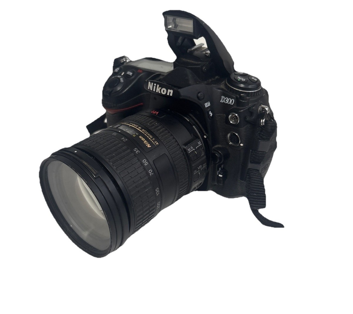 Nikon D300 DSLR Camera w/ Nikon DX 18-200mm VR Lens – Tested