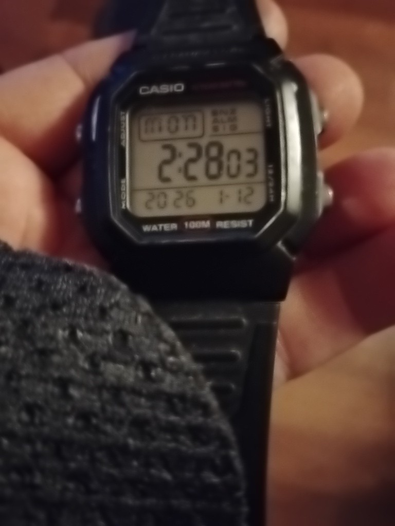  W-200 Rare Collectible Marlin Japan Digital Casio Watch Vintage - vintagewatches.pk