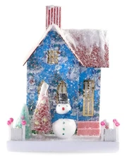 Cody Foster & Co. Retro Snowman Abode Multicolor
