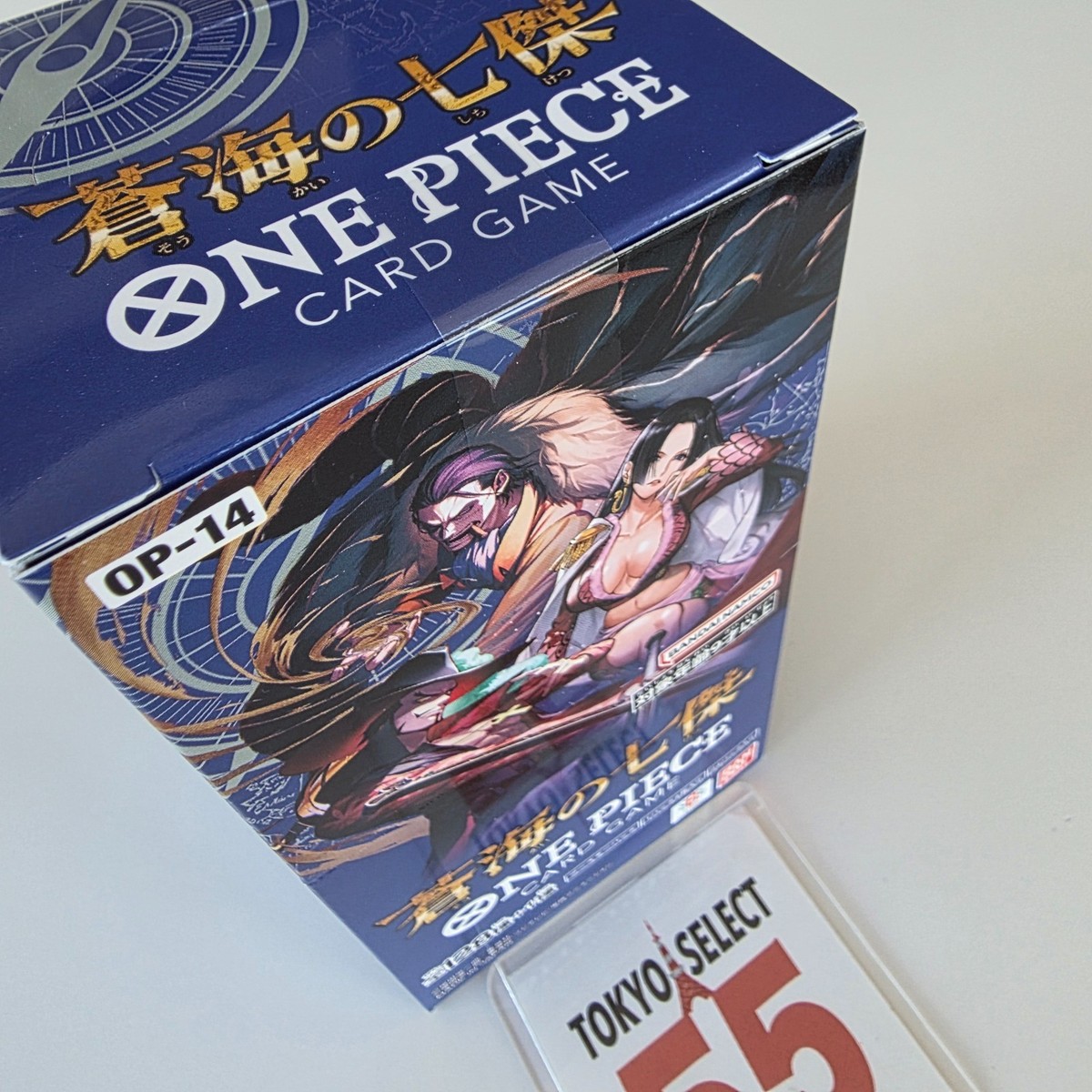 ONE PIECE Card The Azure Sea's Seven OP-14 OP14 Box Japanese Tape