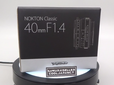 VoightLander single focus lens NOKTON classic 40 mm F1.4 131507