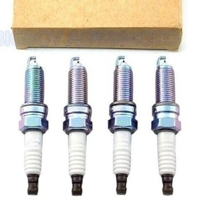 4pcs Iridium Spark Plugs Silzkr6b11 18855-10080 For Hyundai Elantra Kia Borrego