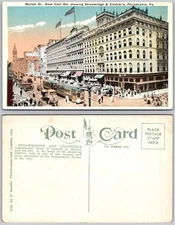 Strawbridge And Clothier Philadelphia Postcard