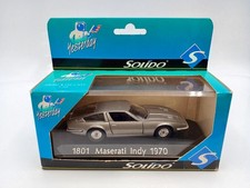 SOLIDO S 1801 Maserati Indy 1970 Mini Car Model